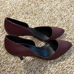 Call It Spring Maroon Women's Heels